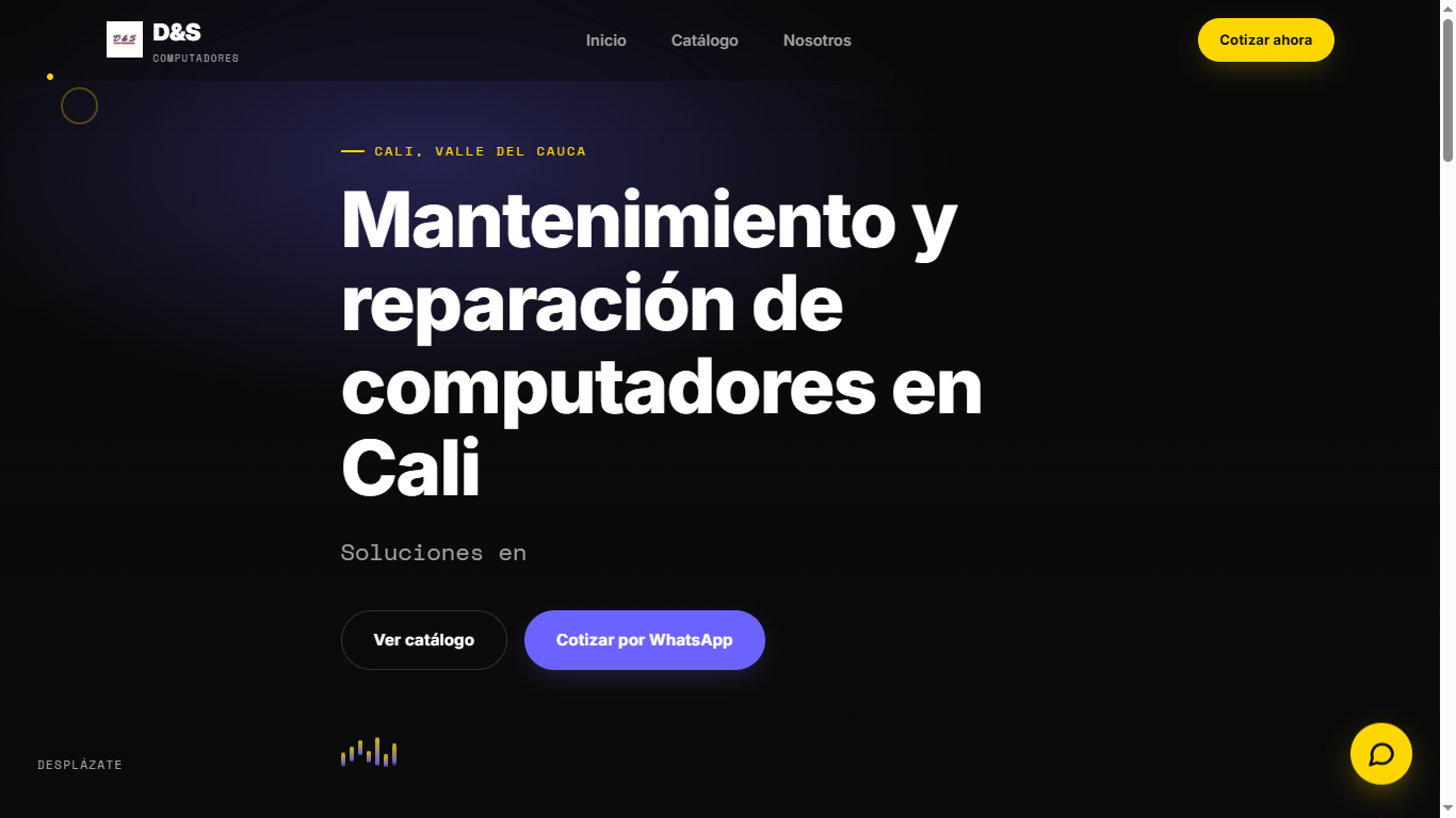 Sitio web — servicios técnicos